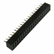 PBD-40 (PBD 2x20), Разъем двухрядный DIP 2.54мм