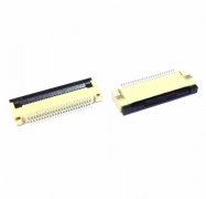 FFC/FPC 0.5mm pitch, Разъем на плату для сверхплоского шлейфа - 28 pin