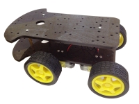 4WD шасси для робота 4-моторное