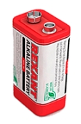 Батарея Крона, алкалиновая 9V, 600 mAh блистер