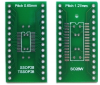 Плата переходная SSOP28, TSSOP28, SO28W