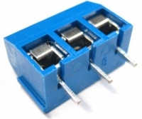 DG301-5.0-03P-12-00A, Клеммник винтовой, шаг 5мм, 3pin