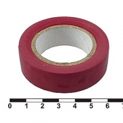 Изолента красная 19мм - 25м