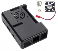 Составной пластиковый корпус с вентилятором для Raspberry Pi 3/Pi 2