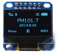 0.96'' SPI 12864 OLED LCD Дисплей 6pin (Blue)