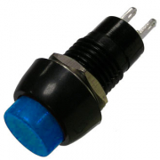 DS-204-B off-on кнопка синяя с фиксацией