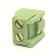 XY302V-02P, Клеммник винтовой, шаг 3.5мм, 2pin