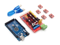 F087, Комплект для сборки 3D-принтера Mega 2560 R3 + RAMPS 1.4 + A4988 x 5шт