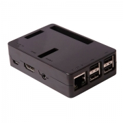 Литой черный корпус для Raspberry Pi 3/Pi 2/B+