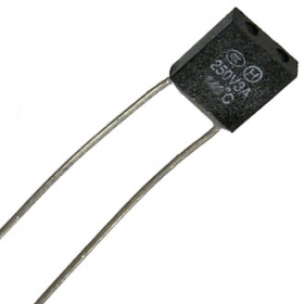 Термопредохранитель 250V, 2А, 110°C