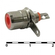 RP-1 Red, RCA гнездо на корпус, красное
