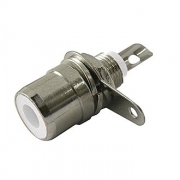RP-1 White, RCA гнездо на корпус, белое