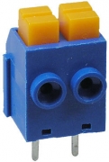 Клеммник нажимной, шаг 5мм, 2pin