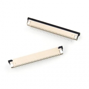 FFC/FPC 1.0mm pitch, Разъем на плату для сверхплоского шлейфа - 30 pin