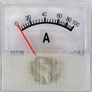 Амперметр стрелочный 100А, 40х40мм