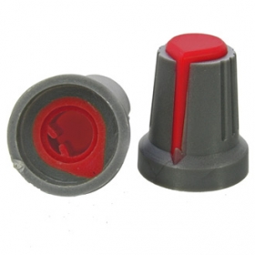 RRP4817R6MM, Ручка приборная красная (под D-шток)