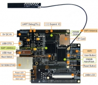 MYS-6ULX, Одноплатный миникомпьютер 528MHz ARM Cortex-A7, 256MB DDR3, 256MB Nand Flash