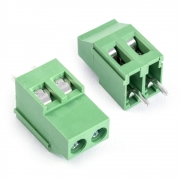 DG129-5.08-02P, Клеммник винтовой, шаг 5.08мм, 2pin
