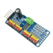 PCA9685, 16-канальный 12-bit PWM/Servo модуль с I2C интерфейсом 