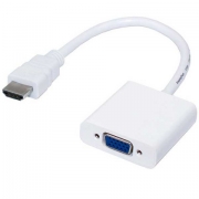 Конвертер HDMI to VGA, белый