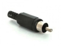 RPC-1B, Разъем RCA на кабель, черный