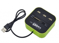 BASIX USB Хаб и картридер Combo