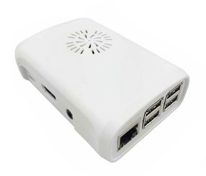 Пластиковый корпус для Raspberry Pi 3 B белый