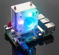 Кулер для Raspberry Pi с креплением и подсветкой