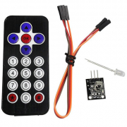 Комплект для подключения ик приемника с пультом для Raspberry Pi