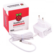 Оригинальный блок питания для Raspberry Pi 4 белого цвета