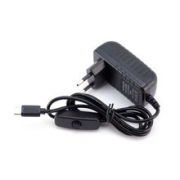 Блок питания 5V 3A Type-C с кнопкой для Raspberry Pi4
