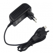 Блок питания 5V/3A для Raspberry PI 3 / 3B+, с кнопкой выключателем