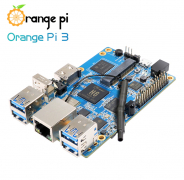 Микрокомпьютер Orange Pi 3 2G8G, Allwinner H6 1,8 ГГц, 2GB LPDDR3, 8GB EMMC