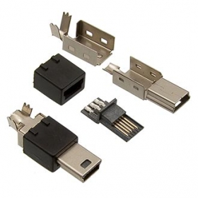 USBM-SP, Вилка на плату Mini-USB, 5 pin
