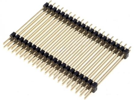 PLHD2-80 2.8-3.9-13.4, гребенка штырей, h=13.4/3.9/2.8mm, шаг 2.00мм