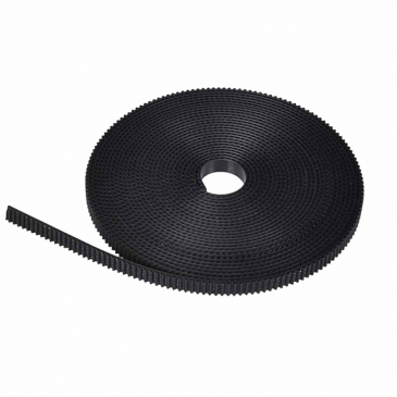 GT2-06MM-PU, Зубчатый ремень со стальным кордом, шаг 2мм, ширина 6мм, черный